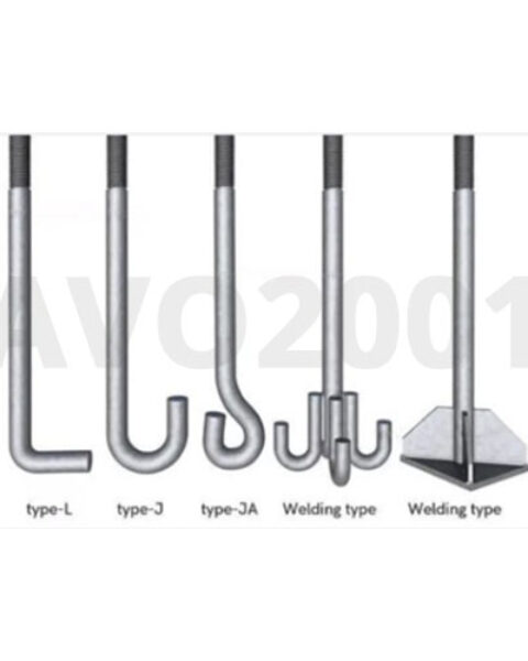 FOUNDATION ANCHOR BOLTS